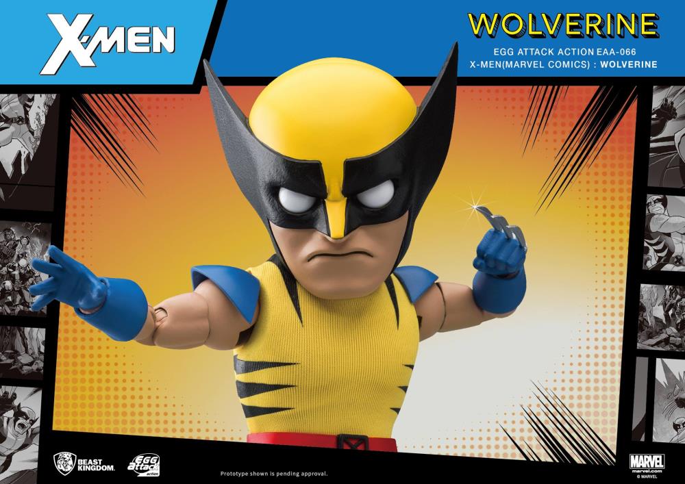 X-Men Egg Attack Action EAA-66SP Wolverine (Special Edition) PX Previews Exclusive