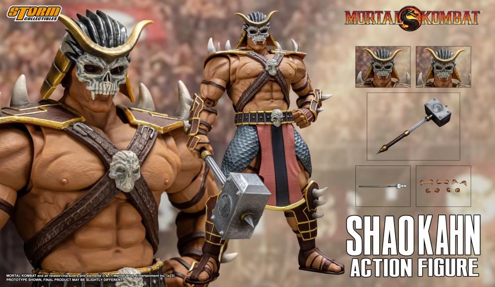 PRE-ORDER Mortal Kombat Shao Kahn (Standard Version) 1/12 Scale