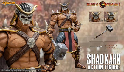 PRE-ORDER Mortal Kombat Shao Kahn (Standard Version) 1/12 Scale Figure –  TOYCO Collectibles