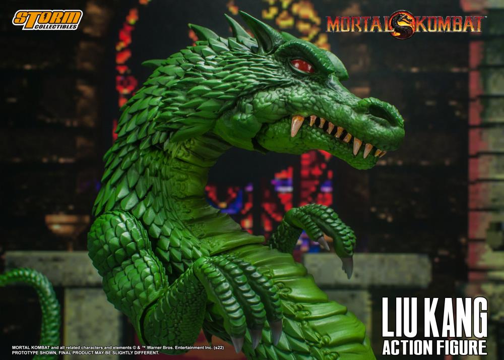 Mortal Kombat VS Series Liu Kang and Dragon 1/12 Scale Figure Set