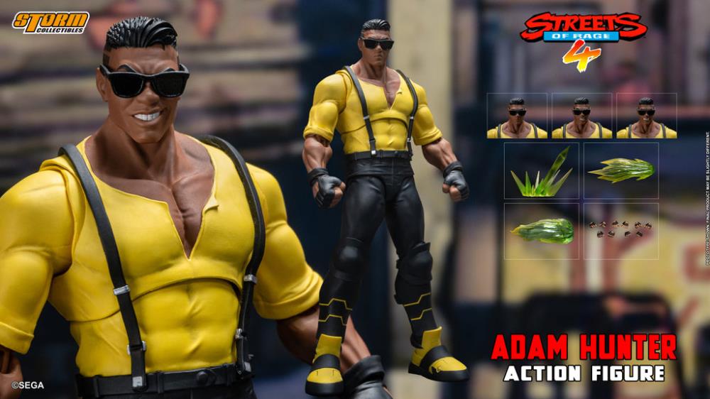 Streets of Rage 4 Adam Hunter 1/12 Scale Figure
