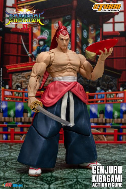 PRE-ORDER Samurai Shodown Genjuro Kibagami 1/12 Scale Figure