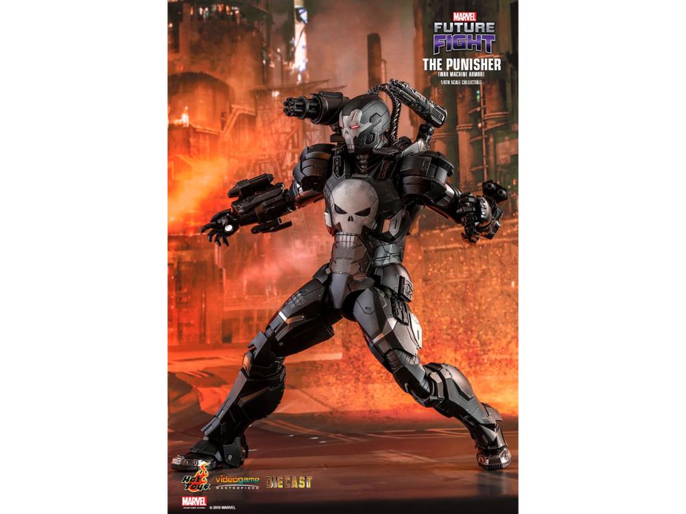 Marvel: Future Fight VGM33D28 The Punisher (War Machine Armor) 1/6th Scale Collectible Figure