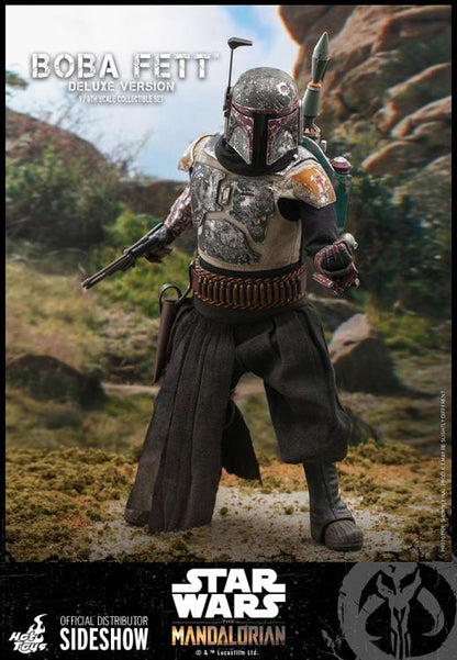 The Mandalorian TMS034 Deluxe Boba Fett 1/6th Scale Collectible Figure Set