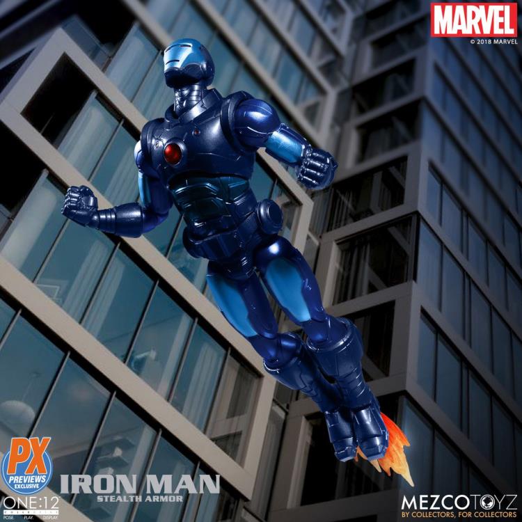 Marvel One:12 Collective Iron Man (Stealth Armor) PX Previews Exclusive