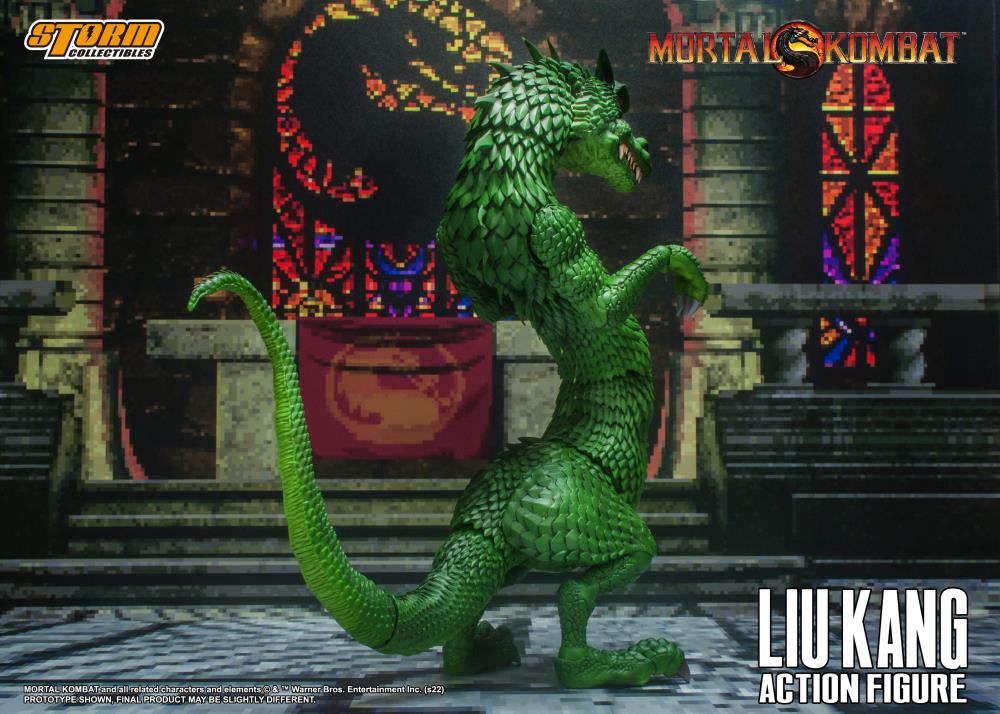 Mortal Kombat VS Series Liu Kang and Dragon 1/12 Scale Figure Set