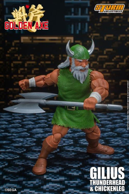 Golden Axe Gilius Thunderhead & Chickenleg 1/12 Scale Figure Set