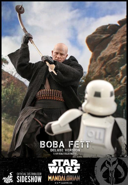 The Mandalorian TMS034 Deluxe Boba Fett 1/6th Scale Collectible Figure Set