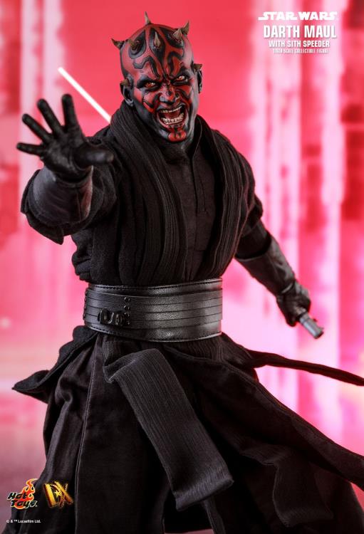 Star Wars: The Phantom Menace DX17 Darth Maul With Speeder 1/6 Scale Collectible Figure