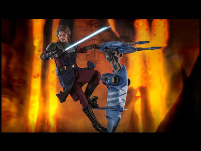 Star Wars: The Clone Wars TMS020 Anakin Skywalker and STAP 1/6 Scale Figure