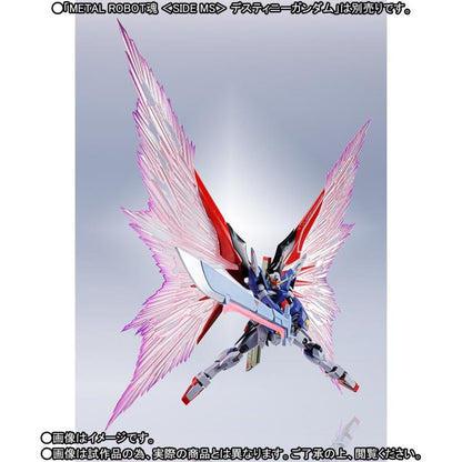 Gundam Metal Robot Spirits Destiny Gundam ZGMF-X42s w/ Gundam Metal Robot Spirits Wings of Light & Effect Set for Destiny Gundam SET