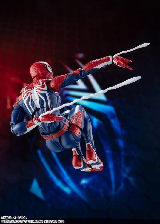 Spider-Man (2018 PS4 Video Game) S.H.Figuarts Spider-Man (Advanced Suit)