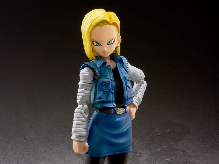 Dragon Ball Z S.H.Figuarts Android 18 Exclusive Color Edition w/ Shipper Box