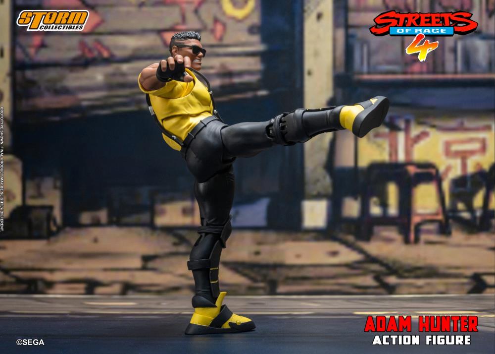 Streets of Rage 4 Adam Hunter 1/12 Scale Figure