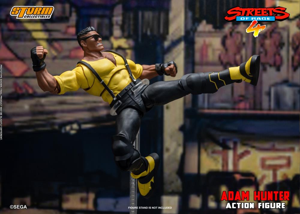 Streets of Rage 4 Adam Hunter 1/12 Scale Figure
