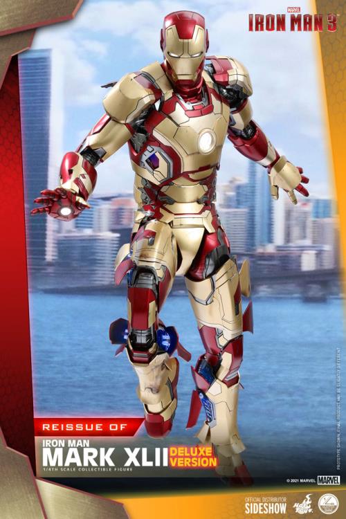 Iron Man 3 QS008 Iron Man Mark XLII (Deluxe Ver.) 1/4th Scale Figure