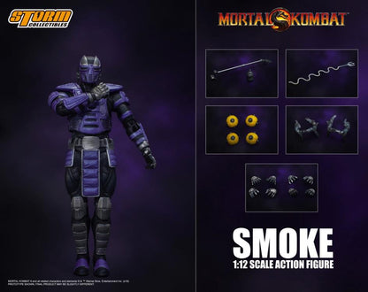 Mortal Kombat VS Series Cyber Ninja Smoke 1/12 Scale NYCC 2019 Exclusive Figure