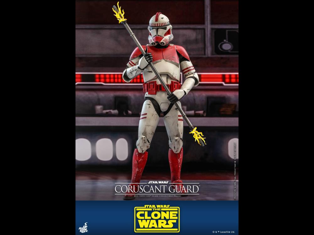 Star Wars: The Clone Wars TMS025 Coruscant Guard 1/6 Scale Figure
