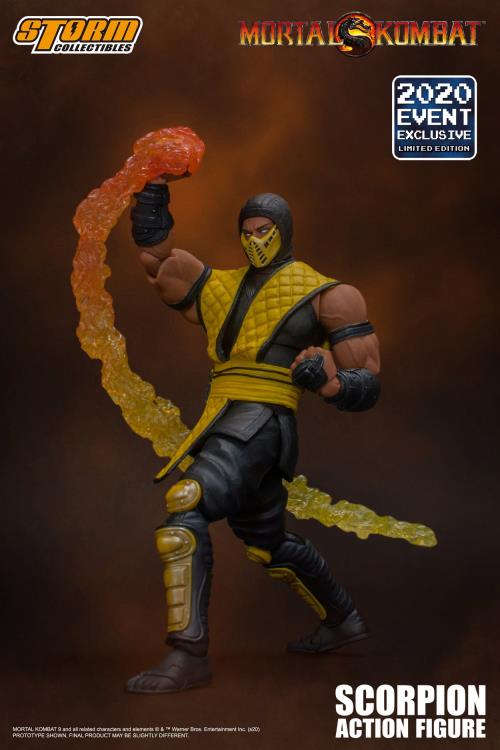 Mortal Kombat VS Series 1/12 Scale Scorpion (Fatality/Bloody Edition) Tease  From Storm Collectibles