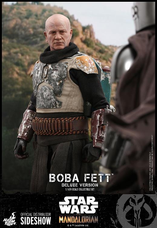 The Mandalorian TMS034 Deluxe Boba Fett 1/6th Scale Collectible Figure Set