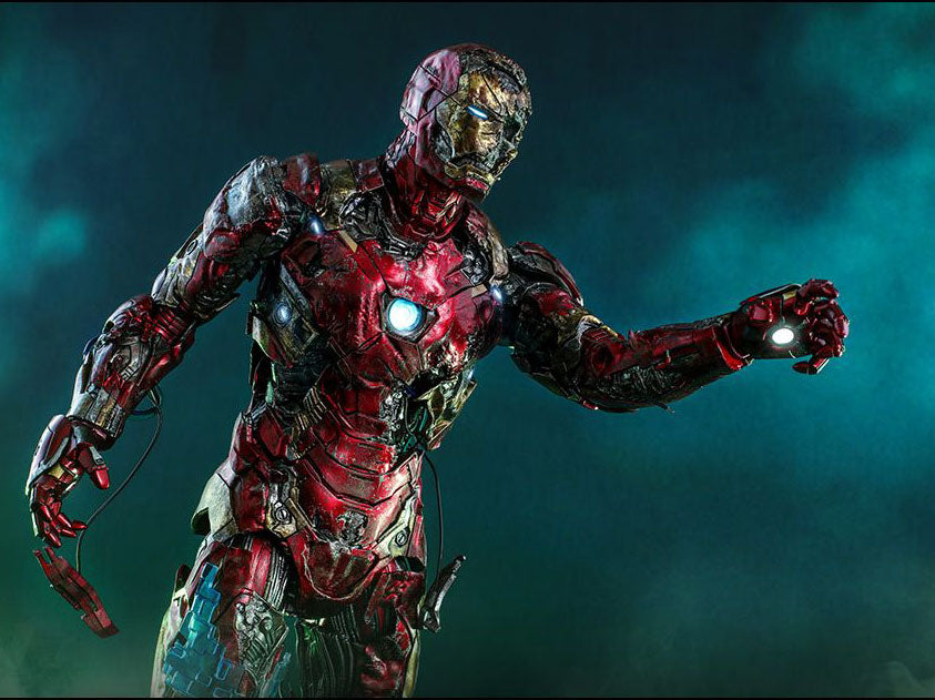 Spider-Man: Far From Home MMS580 Mysterio's Iron Man Illusion 1/6th Scale Collectible Figure