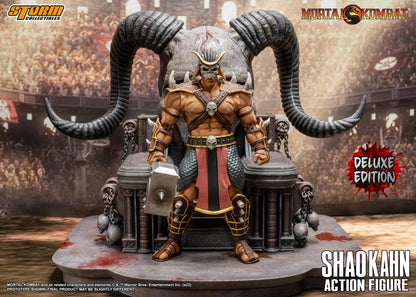 PRE-ORDER Mortal Kombat Shao Kahn w/Throne (Deluxe Ver.) 1/12 Scale Figure