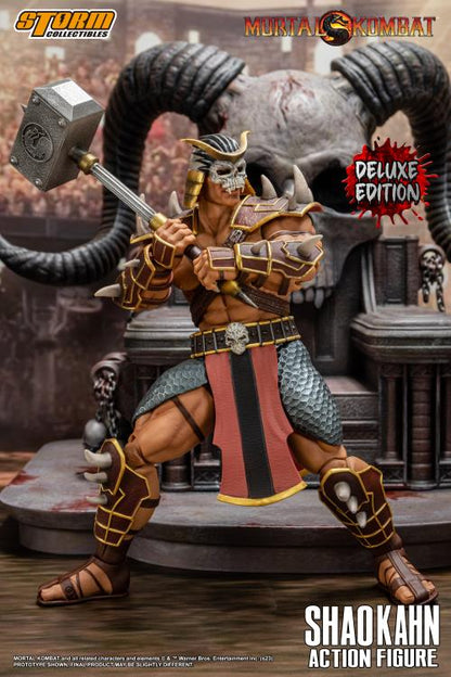 PRE-ORDER Mortal Kombat Shao Kahn w/Throne (Deluxe Ver.) 1/12 Scale Figure