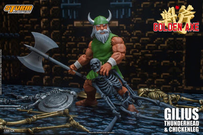 Golden Axe Gilius Thunderhead & Chickenleg 1/12 Scale Figure Set