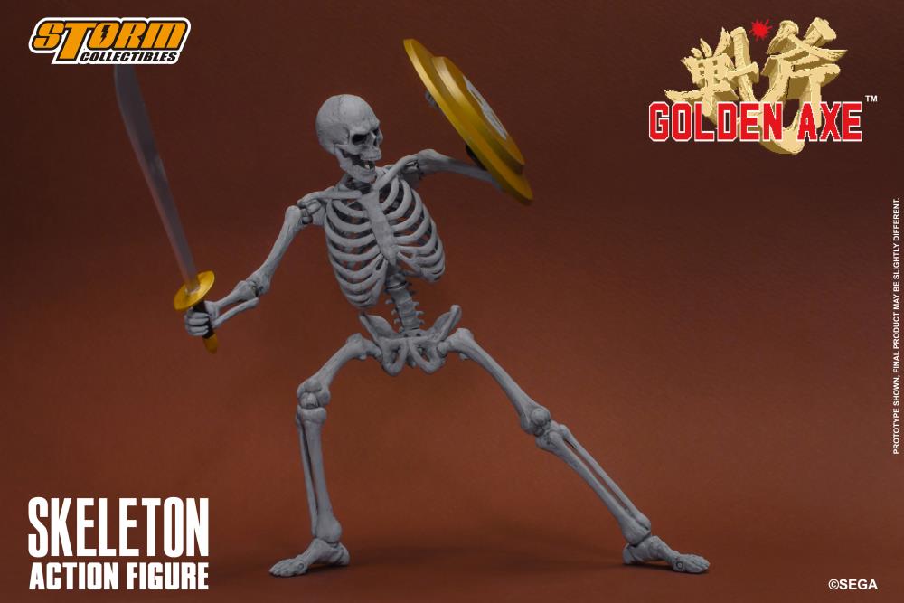 Golden Axe Skeleton Soldier 1/12 Scale Figure Two-Pack