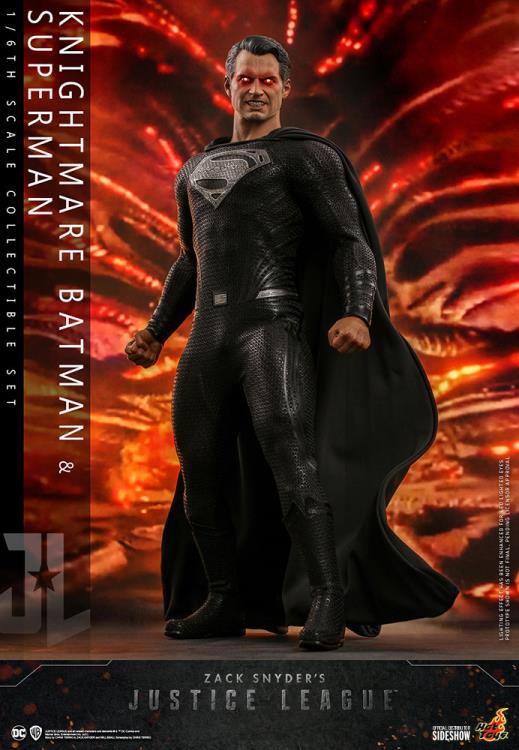 Zack Snyder’s Justice League TMS038 Batman (Knightmare) and Superman (Black Suit) 1/6 Scale Collectible Figure Set