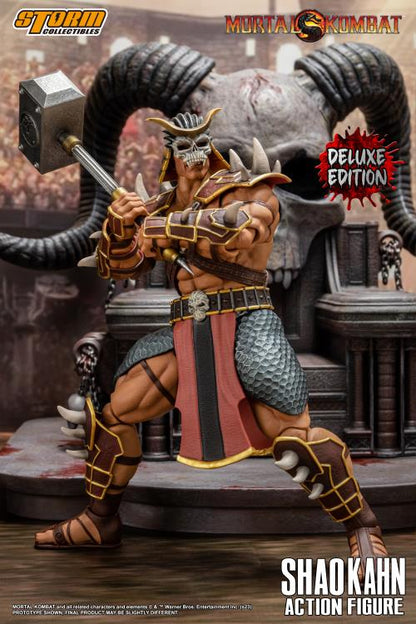 PRE-ORDER Mortal Kombat Shao Kahn w/Throne (Deluxe Ver.) 1/12 Scale Figure