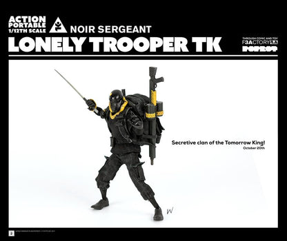 Tomorrow Kings Lonely Trooper TK Noir Sergeant Action Portable 1/12 Scale Figure