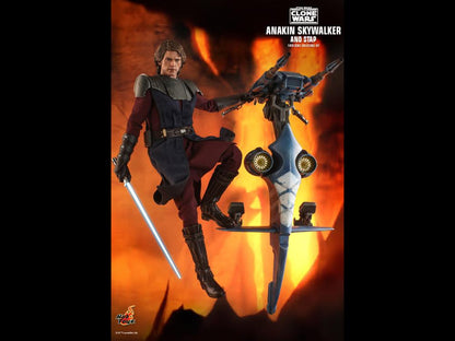 Star Wars: The Clone Wars TMS020 Anakin Skywalker and STAP 1/6 Scale Figure
