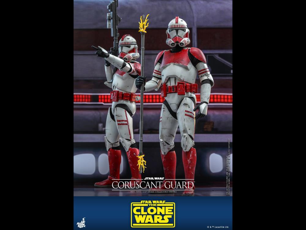 Star Wars: The Clone Wars TMS025 Coruscant Guard 1/6 Scale Figure
