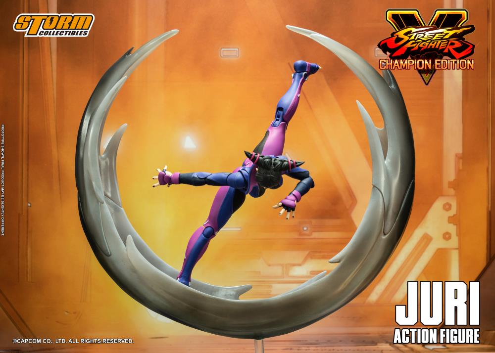 Street Fighter V: Champion Edition Juri Han 1/12 Scale Figure