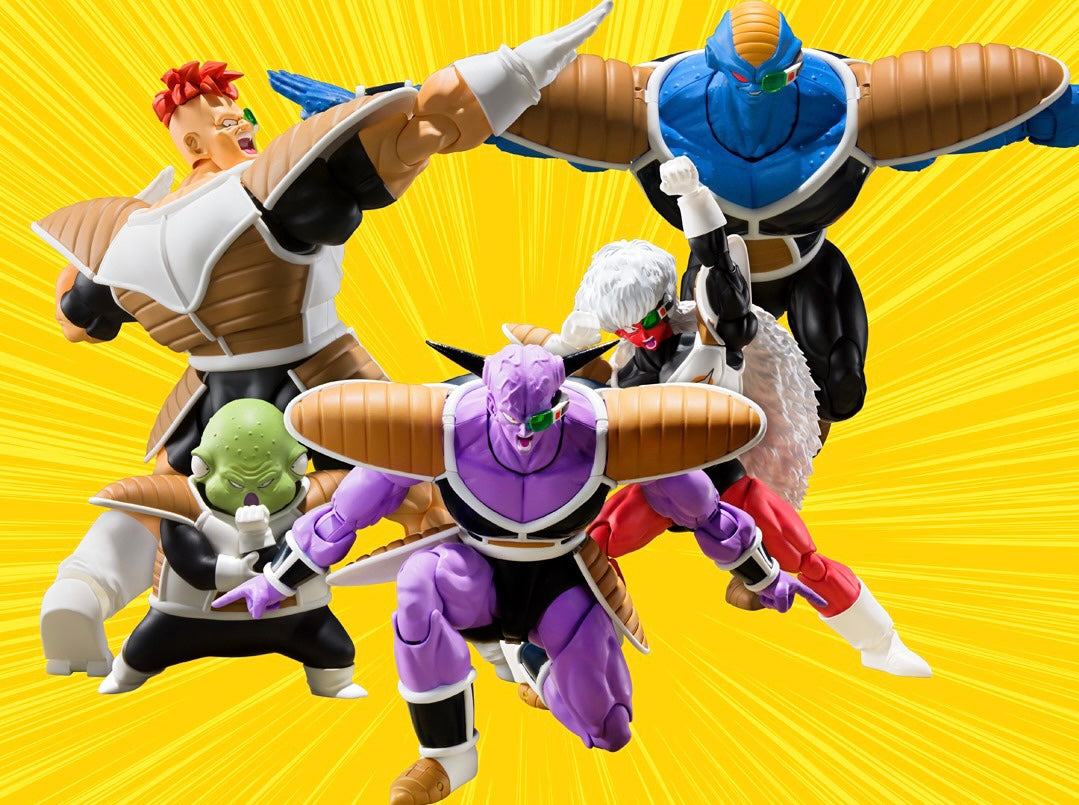 Dragon Ball Z S.H.Figuarts Ginyu Force Complete Set