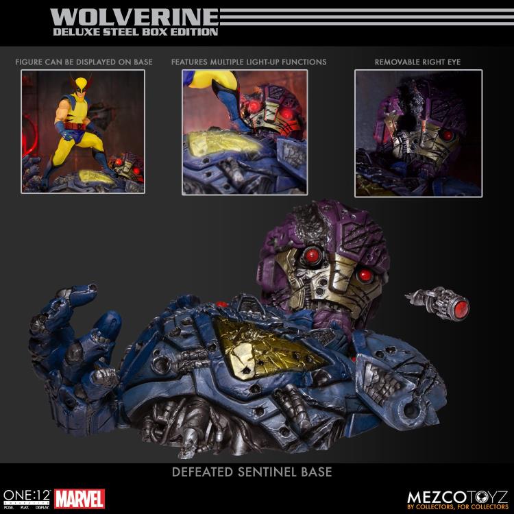 One:12 Collective Marvel X-Men Wolverine Deluxe Steel Box Edition