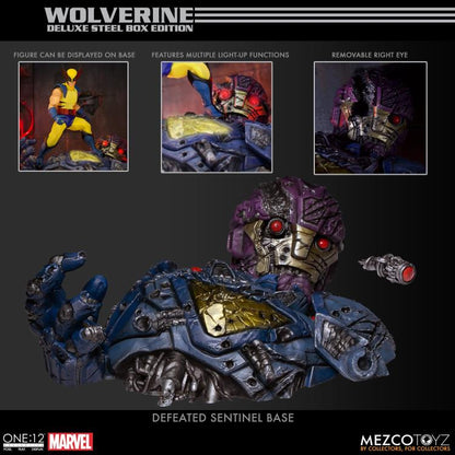 One:12 Collective Marvel X-Men Wolverine Deluxe Steel Box Edition