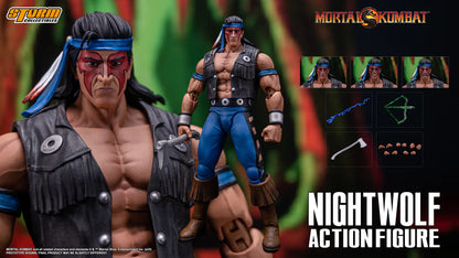 Mortal Kombat Nightwolf 1/12 Scale Figure