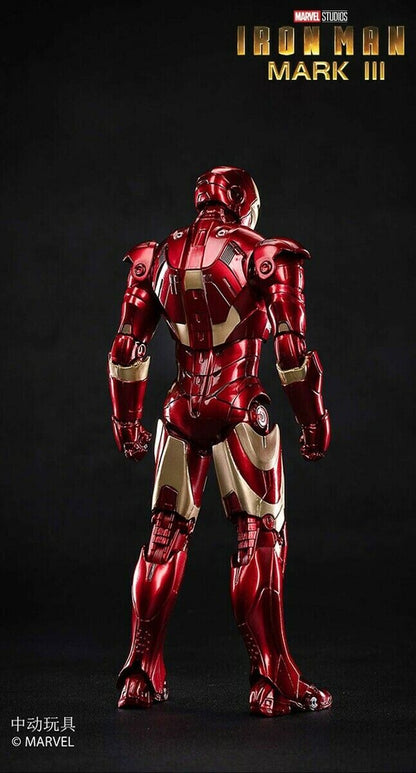 ZD Toys 1/10 Scale 18cm Iron Man Mark III Marvel Action Figure