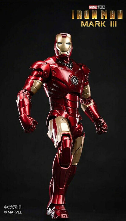 ZD Toys 1/10 Scale 18cm Iron Man Mark III Marvel Action Figure