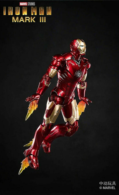 ZD Toys 1/10 Scale 18cm Iron Man Mark III Marvel Action Figure