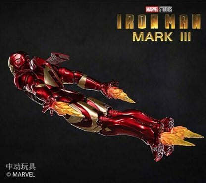 ZD Toys 1/10 Scale 18cm Iron Man Mark III Marvel Action Figure