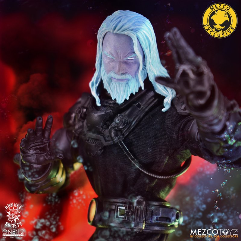 One:12 Collective Rumble Society Baron Bends and the Aquaticons: Tectonic Disruptor Edition