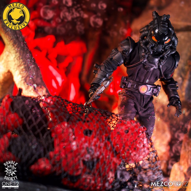 One:12 Collective Rumble Society Baron Bends and the Aquaticons: Tectonic Disruptor Edition
